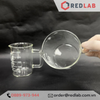 Cốc thuỷ tinh có tay cầm BIOHALL 250ml 500ml, chia vạch trắng, chịu nhiệt cao, có VAT