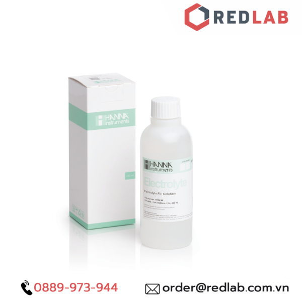 Dung dịch châm màng oxy hòa tan polarographic, 230mL Hanna HI7041M, có VAT