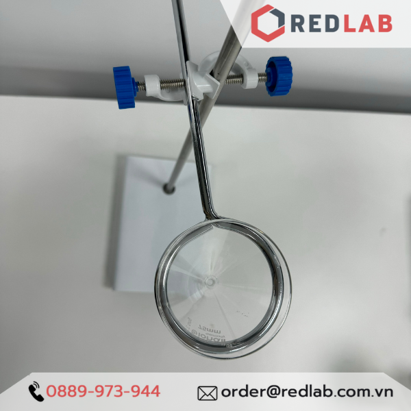 Vòng phễu inox ONELAB Ø ngoài 60 80 100 120 mm (Ø trong 45 66 84 108 mm) đỡ phễu thí nghiệm, bình lắng gạn, có VAT