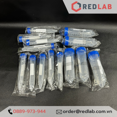 Ống ly tâm 15ml 50ml đáy nhọn Tiệt trùng từng cái, hãng PT Medical - Redlab