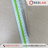 Chổi rửa dụng cụ thí nghiệm 20 30 40 cm trắng / đen, cọ rửa ống nghiệm, ống đong, cốc, chai, bình phòng lab, có VAT