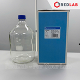 Chai trung tính trắng DURAN Class A 25 50 100 150 250 500 750 ml, 1 2 3.5 5 L nắp vặn PP xanh GL 25 32 45, có VAT