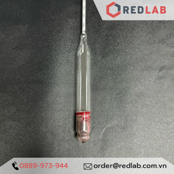 Tỷ trọng kế 1.200-1.400 : 0.002 g/ml Tp 20°C ALLA 3020FG120/20-QP hydrometer, có VAT
