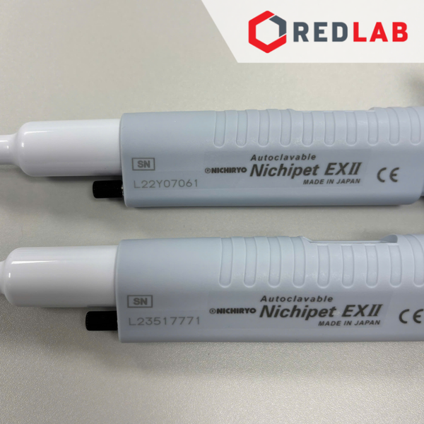 Micropipet đơn kênh NICHIRYO Nichipet EX II điều chỉnh thể tích, hấp tiệt trùng, chịu tia UV, có khoá lock, có VAT