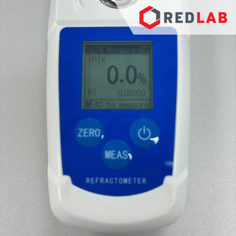 Khúc xạ kế đo độ ngọt điện tử Top Meter TD-B-G 0-55% Brix ±0.2%, 10-40°C ±1°C, có VAT - redlab
