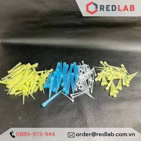 Đầu côn - microtip 0 - 10µl, 0 - 200µl, 100 - 1000µl hãng FLmedical - Ý,-Redlab