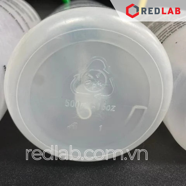 Bình tia nhựa đựng dung môi ONELAB 250 500 ml nhãn Ethanol, Acetone, Methanol, Isopropanol, có VAT