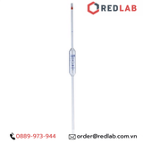  Pipet bầu 1 vạch hãng BIOHALL - ống hút thuỷ tinh 0.5 1 2 3 4 5 6 7 8 9 10 15 20 25 30 40 50 100 ml volumetric pipette, có VAT 