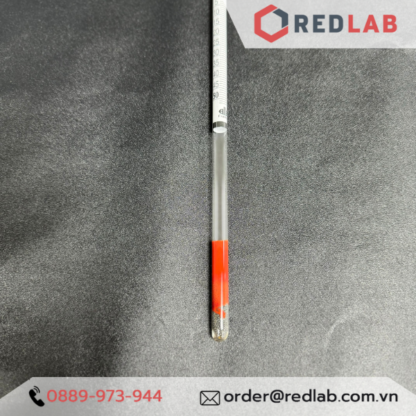 Baume kế 0-50 : 1°Bé Tp 15°C ALLA 0400TB050/15-QP baumé hydrometer, có VAT