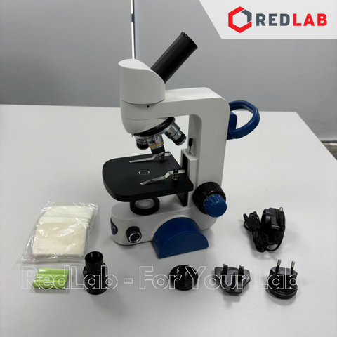 Kính hiển vi quang học 1 mắt hãng OPTIKA - Ý model B-61, Vật kính 4x 10x 40x, X-LED 1W, có VAT