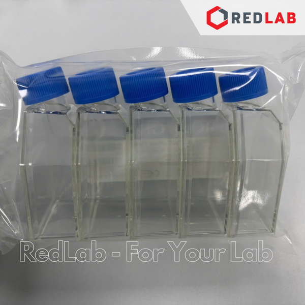 [5 cái] Chai cấy mô (Bình nuôi cấy tế bào) BIOLOGIX 07-8025 25cm2, 70ml, tiệt trùng gói 5 cái, có VAT