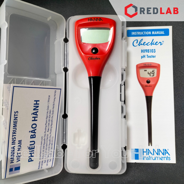 Bút đo pH cầm tay Hanna HI98103, giá tốt, có VAT