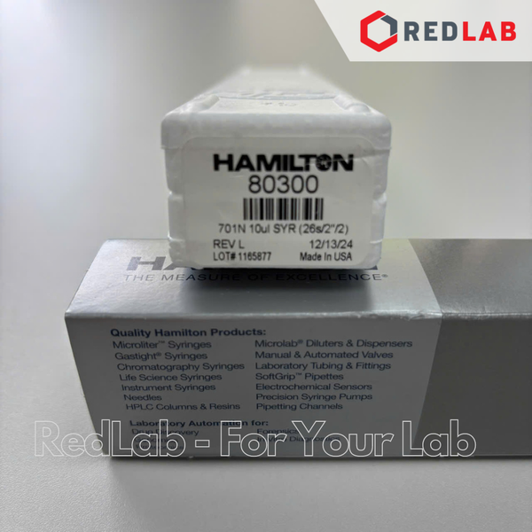 [Hộp 6 cái] Bơm tiêm sắc ký GC 10ul HAMILTON 701 (80336), microliter syringe hút mẫu, có VAT