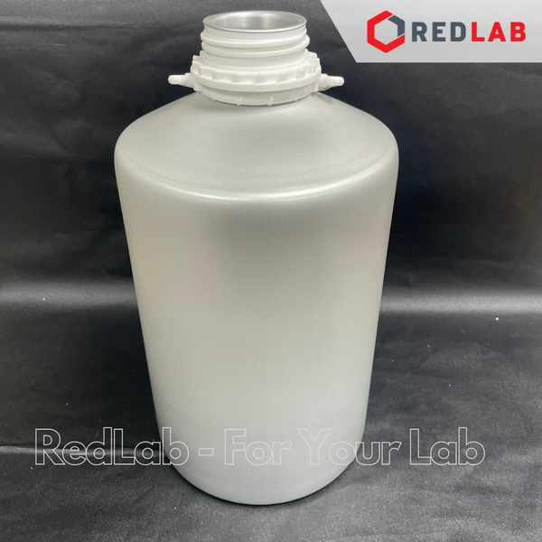 Chai nhôm 50 100 250 500 1000 ml, 99.7% nhôm, nắp khóa nhựa trắng, nắp đệm hạn chế bay hơi, có VAT