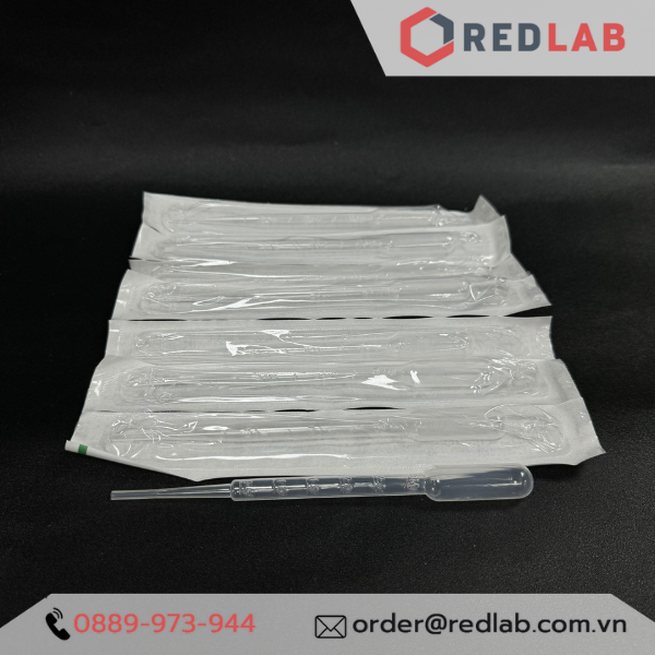 [Hộp 100 cái] Pipet paster nhựa 1ml / 3ml tiệt trùng PT Medical, ống hút nhỏ giọt / sterile transfer pipette, có VAT