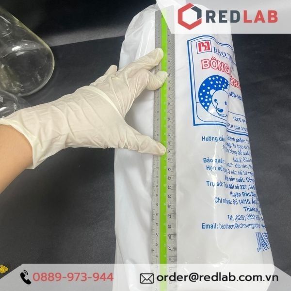 Bông gòn Bảo Thạch gói 1kg thấm nước / không thấm nước (bông mỡ không hút nước), có VAT