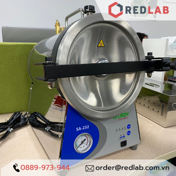 Nồi Hấp Tiệt Trùng Nằm Ngang 16Lít SA-232 STURDY, giá tốt, có VAT