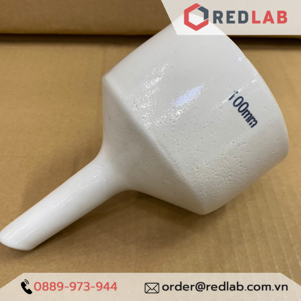 Phễu lọc sứ ONELAB Ø 60 80 100 120 150 200 250 300 mm Buchner dùng lọc mẫu thí nghiệm, có VAT