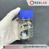Chai trắng Eco nắp vặn xanh ONELAB 100 250 500 1000 ml - GL45, chai thuỷ tinh soda-lime, đựng mẫu thí nghiệm, có VAT