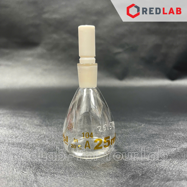 Bình đo tỷ trọng BIOHALL 10 25 50 100 ml class A, Pycnometer thuỷ tinh, nút teflon, có VAT