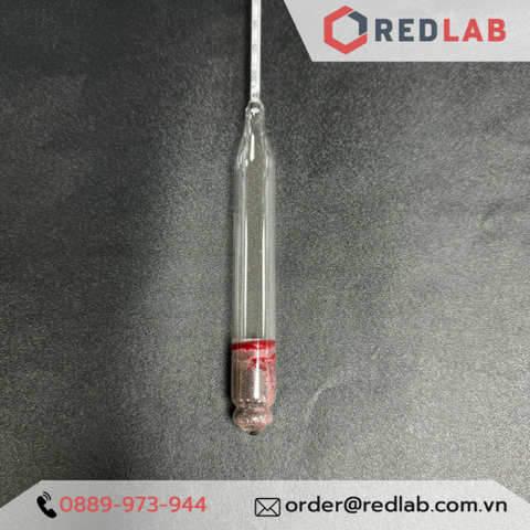 Tỷ trọng kế 1.300-1.400 : 0.001 g/ml Tp 20°C hãng Alla - Pháp, Hydrometer code 3010FG130/20-qp - Redlab