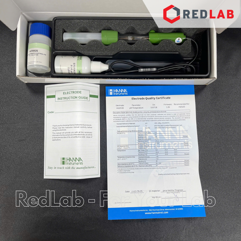 Điện Cực pH Cho Chất Bán Rắn Và Nhũ Tương Cổng 3.5mm Hanna HI10530, giá tốt, có VAT