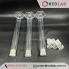 Ống đong thuỷ tinh có nút (cổ nhám) BIOHALL 10 25 50 100 250 500 1000 2000 ml, Class A, đế lục giác, chia vạch xanh, có VAT