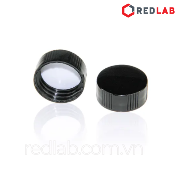 [Bộ 100 cái] ALWSCI Chai thủy tinh vial 30ML 27.5x84mm trắng / nâu + Nắp vặn kín nhựa PP 24-400 septa 1.5mm, có VAT