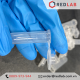 [Gói 500 cái] Ống ly tâm dạng eppendorf FL Medical - Ý 1.5ml (23053), 2ml (23073) microtubes liền nắp, có VAT