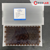 Lọ đựng mẫu sắc ký vial 2ml 9-425 MEMBRANE SOLUTIONS trắng / nâu, Nắp vặn xanh có lỗ / septa xẻ rãnh / nắp kín, có VAT