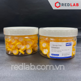 [Hộp 100 cái] Đầu lọc Nylon Syringe filter Labfill ALWSCI 13mm / 25mm, lỗ lọc 0.22um / 0 45um, dùng cho sắc ký HPLC, có VAT