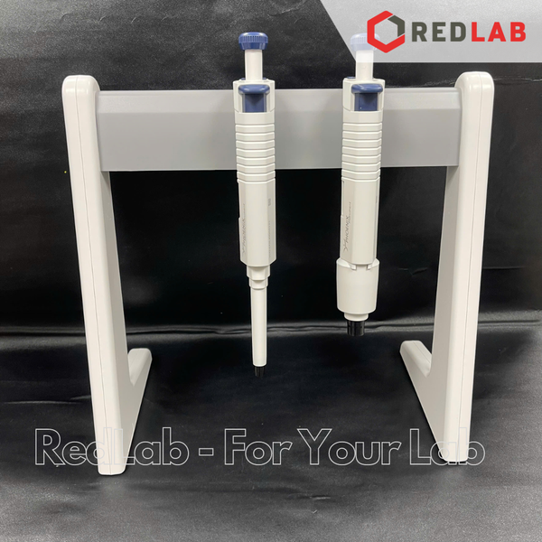 Giá đỡ Micropipette ngang 6 vị trí PHOENIX Instrument, pipette liner stand treo micropipet đơn kênh / đa kênh, có VAT