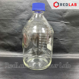 Chai trung tính trắng DURAN Class A 25 50 100 150 250 500 750 ml, 1 2 3.5 5 L nắp vặn PP xanh GL 25 32 45, có VAT