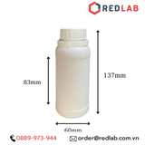  Chai nhựa HDPE 100ml 250ml 500ml 1000ml có nắp khoá clock, hàng Việt Nam, có VAT 