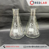Bình tam giác cổ hẹp DURAN Class A 50 100 150 200 250 300 500 800 ml, 1 2 3.5 5 L, Narrow neck Erlenmeyer, có VAT