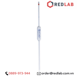  Pipet bầu 2 Vạch hãng BIOHALL - ống hút thuỷ tinh 1 2 3 5 10 15 20 25 50 100 ml volumetric pipette, có VAT 