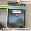 Khay inox chữ nhật 17*22*2cm, 22*32*2cm, khây đựng dụng cụ thí nghiệm, có VAT