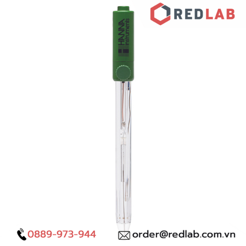 Điện Cực pH Thân Thủy Tinh, Mối Nối Đôi, Cổng BNC Hanna HI1043B - Redlab