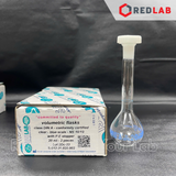 Bình định mức trắng ISOLAB Class A 5 10 20 25 50 100 200 250 500 1000 2000 ml nút nhựa, có VAT