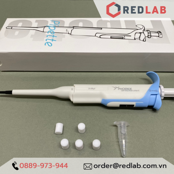 Micropipet hấp tiệt trùng có khoá lock PHOENIX 0.1-2 0.5-10 2-20 10-100 20-200 30-300 ul 0.1-1 0.5-5 1-10ml, có VAT