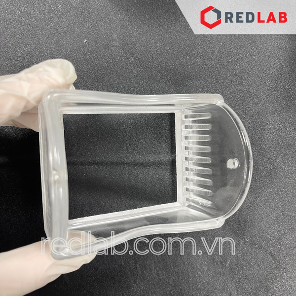 Hộp nhuộm lam kính MARIENFELD Đức 4 bộ phận: Hộp + nắp + khay 10 vị trí + tay cầm, có bán lẻ, có VAT