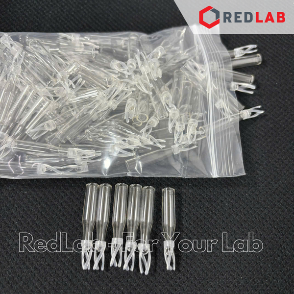 Ống insert sắc ký MEMBRANE SOLUTIONS 250 300 400 ul đáy bằng / đáy nhọn / có lò xo định tâm, cho vial 2ml 9-425, có VAT