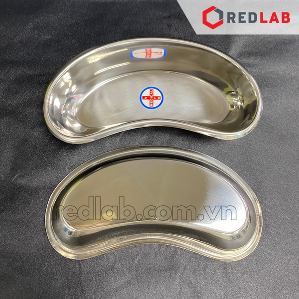 Khay đậu inox cạn / sâu 200 400 800 ml (nhỏ trung lớn) dùng đựng mẫu, dụng cụ trong lab thí nghiệm, có VAT