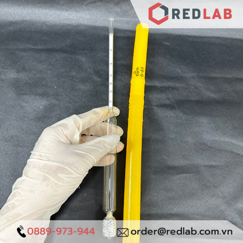 Dụng cụ đo nồng độ cồn, nồng độ rượu (cồn kế, tửu kế) thang đo 0-60 độ-Redlab