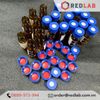 Lọ đựng mẫu sắc ký vial 2ml 9-425 MEMBRANE SOLUTIONS trắng / nâu, Nắp vặn xanh có lỗ / septa xẻ rãnh / nắp kín, có VAT