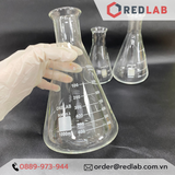Bình tam giác miệng rộng ONELAB 50 100 250 500 1000 2000 3000 10000 ml, bình nón / erlen thuỷ tinh đựng mẫu thí nghiệm, có VAT