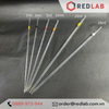 Pipet kẻ ISOLAB Class AS 1 2 5 10 20 25 50 ml, ống hút thủy tinh chia vạch thí nghiệm, có VAT