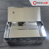 Hộp inox chữ nhật có nắp Số 1 2 3 4 (đại lớn trung nhỏ) dùng đựng mẫu, dụng cụ trong lab thí nghiệm, có VAT