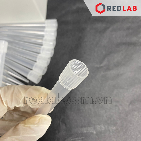 [Hộp 50 cái] Microtips (đầu típ - côn) trắng 5.000ul = 5ml Aptaca - 6001/ON, dạng Hirschmann, có VAT