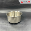 Chén inox thí nghiệm số 2 Ø4x2cm, số 3 Ø8x5cm, dùng trong lab, có VAT